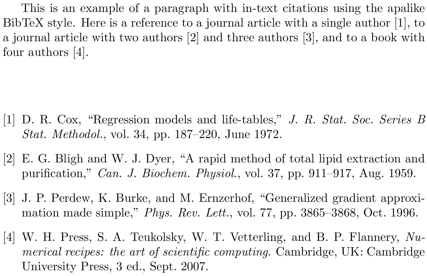 BibTeX ieeetr bibliography style [examples] - BibTeX.com