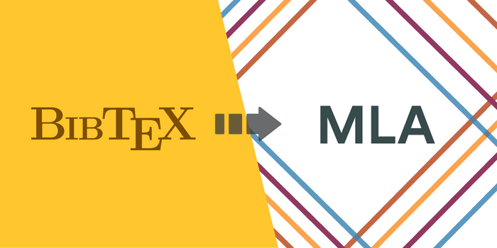 BibTeX to MLA converter