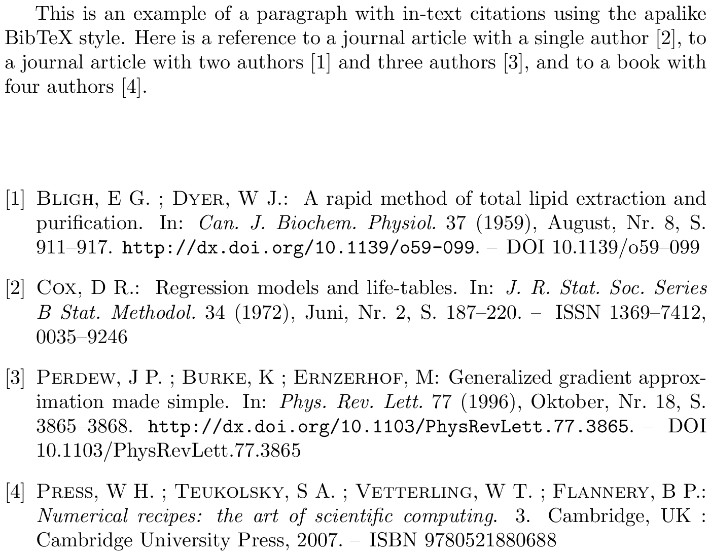 BibTeX plaindin bibliography style [examples] - BibTeX.com