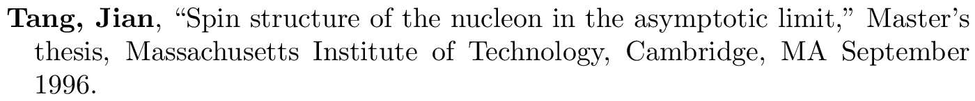 masters thesis bibtex