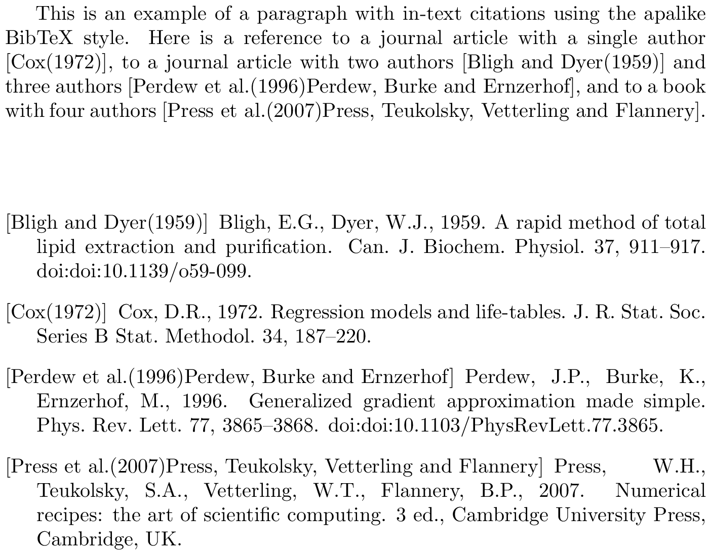 Bibtex Elsarticle-harv Bibliography Style [examples] - Bibtex.com