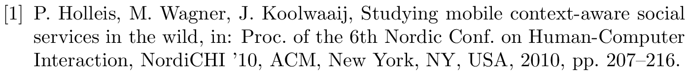 BibTeX Elsarticle-num Bibliography Style [examples] - BibTeX.com