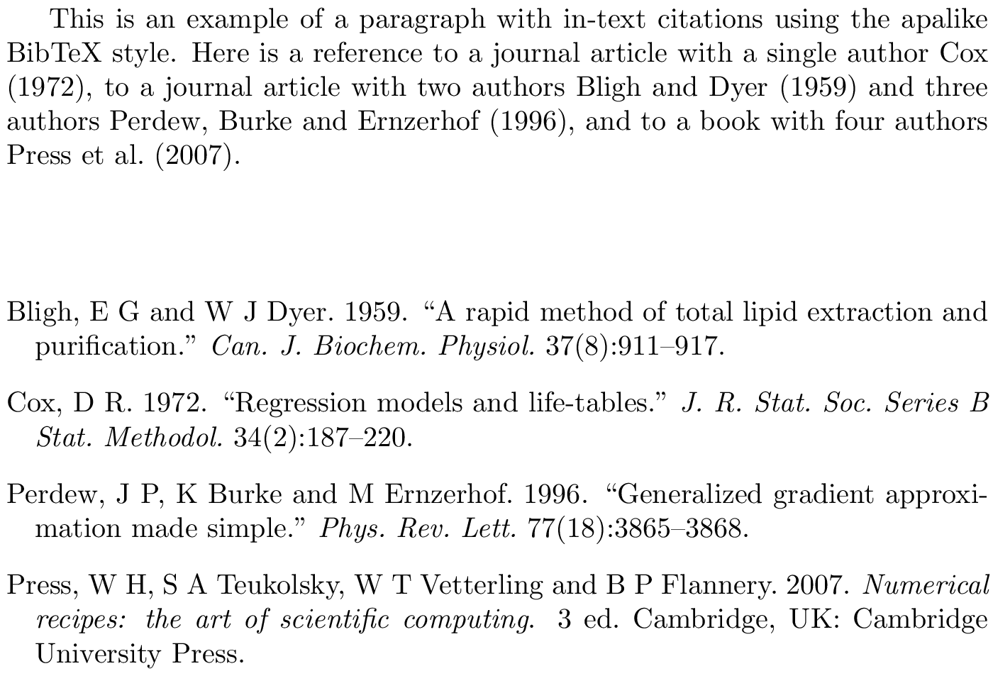 BibTeX apsr bibliography style [examples] - BibTeX.com