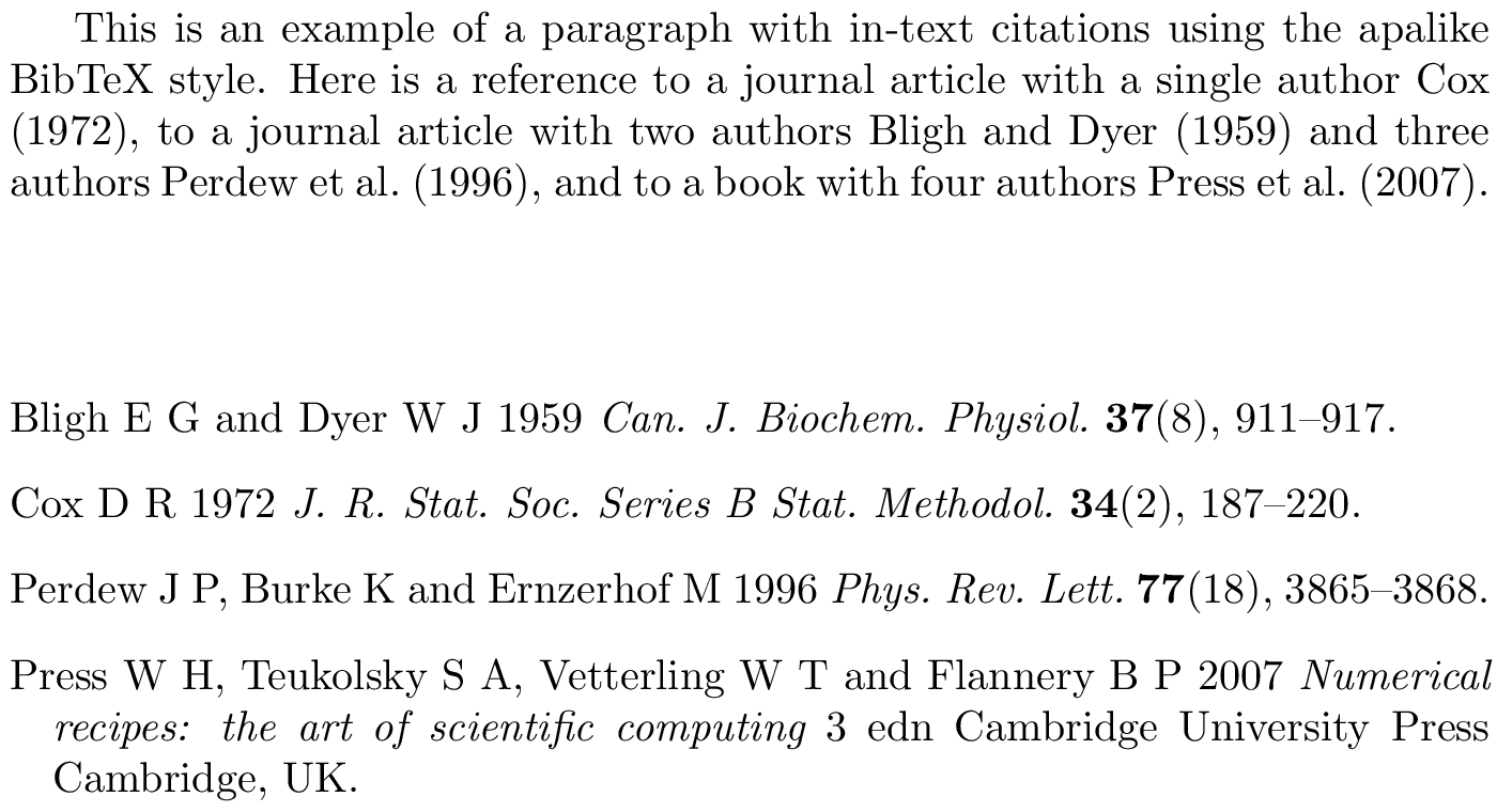 BibTeX jphysicsB bibliography style [examples] - BibTeX.com