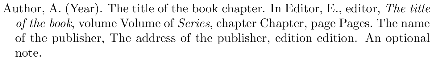 BibTeX apa bibliography style [examples] - BibTeX.com