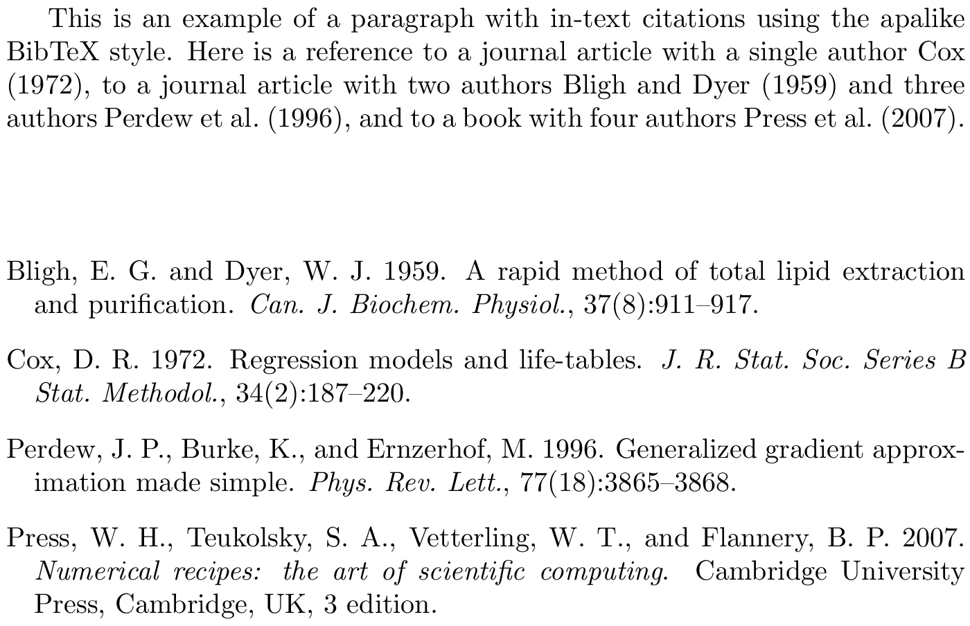 BibTeX humanbio bibliography style [examples] - BibTeX.com