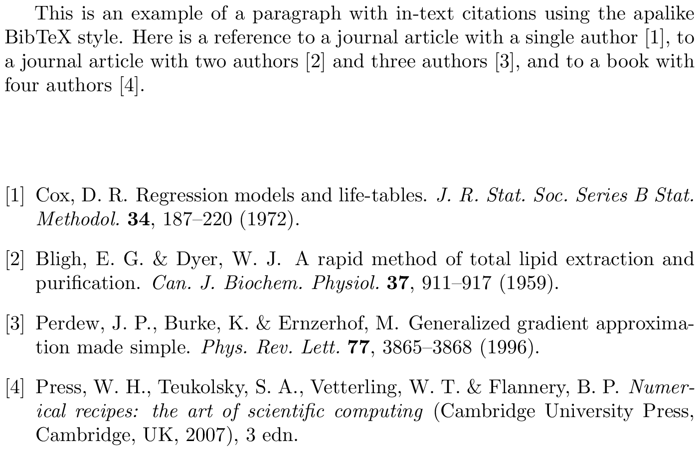 BibTeX naturemag bibliography style [examples] - BibTeX.com