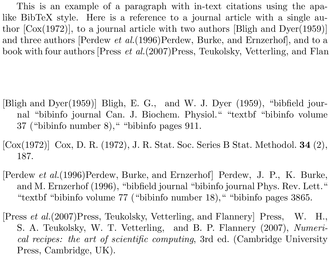 BibTeX apsrmp4-1 bibliography style [examples] - BibTeX.com