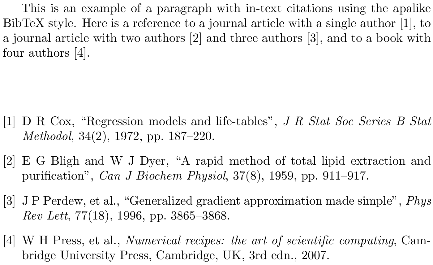 BibTeX tufte bibliography style [examples] - BibTeX.com