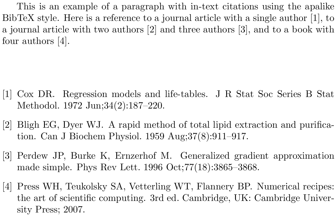 BibTeX vancouver bibliography style [examples] - BibTeX.com